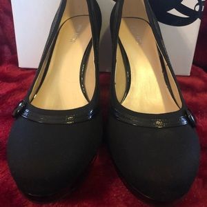 Nine West black heels